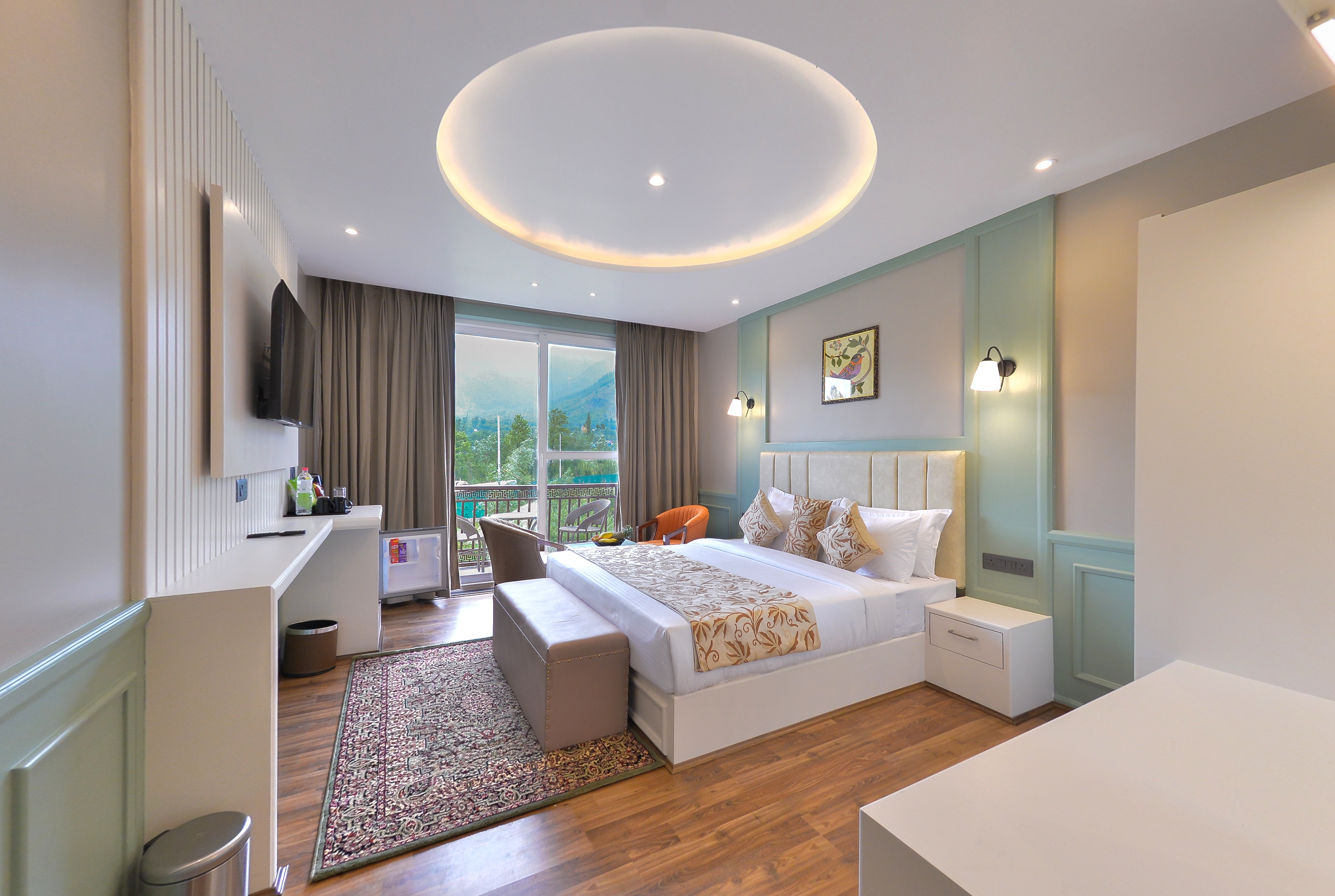 Hotel room interior